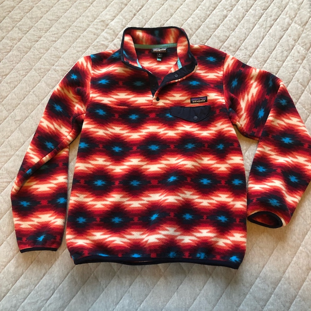 Patagonia Synchilla Red Aztec Desert